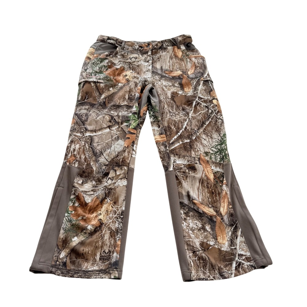 Magellan Outdoors Hunting Pants Women XL Brown Realtree Edge Camo Waterproof